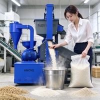Machine à décortiquer le riz 5 en 1, décortiqueuse, polisseuse et broyeur de riz combinés, usage commercial