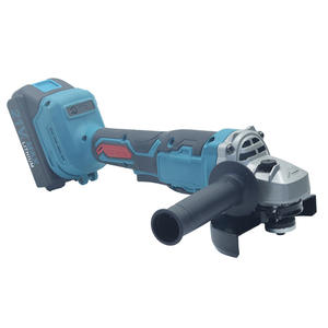 เครื่องเจียรมุมไร้สายสีน้ำเงิน 21V มอเตอร์ไร้แปรงถ่าน ใช้แบตเตอรี่ พร้อมกล่องเก็บ สำหรับงาน DIY เจียร ขัด ตัด - Product Image 5