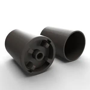 Cylindrical injection molded ferrite magnet