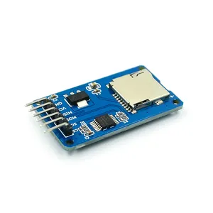 Micro SD card mini TF card reader module SPI interfaces with level converter chip for