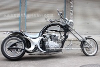 Moto Wolverine Retro 200CC bicylindre, origine Chine, plus de 80 km/h, locomotive élégante de grande taille