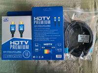 Cable HDMI 2.0 de 1.5m/3m/5m/10m/15m/20m, Versión 2.0, Cable de Audio y Video con Conectores Chapados en Oro, 18Gbps, Compatible con HDR Dinámico, Prueba TDR, 4K 60Hz