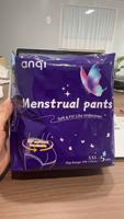 Culottes menstruelles jetables absorbantes en coton pour adolescentes, anti-fuites