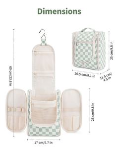 Hanging Travel Toiletry <b>Bag</b> Standing Toiletry Organizer with Hook <b>Large</b> Makeup <b>Cosmetic</b> <b>Bag</b> - Product Image 5