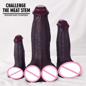 Dildo Extra Grande Realista de Silicona Suave con Forma de Pene de Caballo, Súper Grueso, Gigante, para Masturbación Femenina, Varita Erótica SM Impermeable - Product Image 6