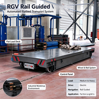 Véhicule à guidage automatique (AGV) à faible bruit, communication sans fil, transport de charges lourdes pour la manutention des matériaux en atelier