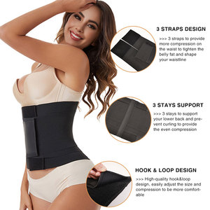 Eo Huấn Luyện Viên Phụ Nữ Giảm Béo Vỏ Bọc Snatch Me Up Bandage Bọc Body Shaper Tummy Shapewear Tông Đơ Vành Đai Corset Top Stretch Bands - Product Image 3