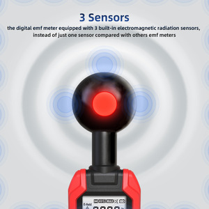 BSIDE K7 Handheld Electromagnetic Radiation Detector Sound Alarm 11999VM Measurement <b>Range</b> - Product Image 2