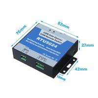 UEMON Automatisation Domotique RTU5024 – NOUVEAU Modèle Programmable DC 9-15V GSM Ouvre-Porte Relais Télécommande pour Portail et Porte