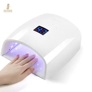 UV LED Nail Lamp 68W Faster Gel Nail Dryer Professional Curing Lamp Automatic Sensor Gel Polish Machine With 4 Timer