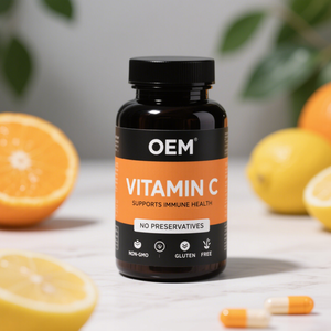 Biyotin ve Kolajen İçeren Yüksek Kaliteli <span class=keywords><strong>C</strong></span> Vitamini Kapsülleri, Cilt Aydınlatma ve Yaşlanma Karşıtı OEM Hizmetleri - Product Image 1
