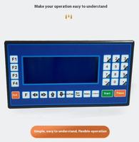 Contrôleur de mouvement multi-axes programmable chinois TC55V pour servomoteur/moteur pas à pas, système PLC avec écran tactile, édition anglaise