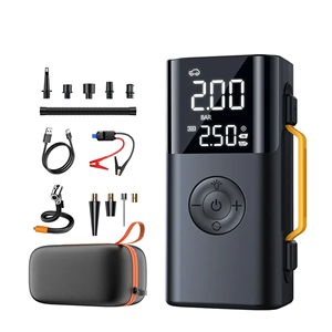 6 <strong>in</strong> 1 Wireless Portable Power Bank 10000mAh Handle Multi Availability Power Bank Jump <strong>Starter</strong> With Tire Inflator Blower - Product Image 1