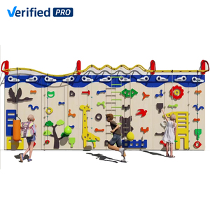 Nave ammiraglia per bambini da parete da arrampicata in PVC per interni, attrezzatura da divertimento per bambini, - Product Image 2