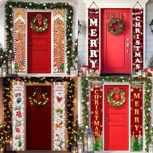 Pancarta Navideña Personalizada al por Mayor, Sublimada por Ambos Lados, Decoración para Puerta Principal, Decoración Navideña para el Hogar - Product Image 2