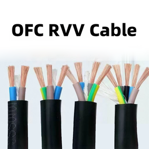 Kabel RVV OFS Berlapis Pelindung 2-20 Tahan Aus Tahan Air Standar Nasional Kabel RVV Konduktor Tembaga Bebas Oksigen Kabel Daya