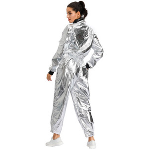 ชุดคอสเพลย์เด็กวันฮาโลวีนชุดคู่ผู้ชายผู้หญิงชุดยูนิฟอร์มนักบินอวกาศ - Product Image 3