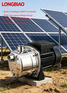 Bomba de Agua <span class=keywords><strong>Solar</strong></span> Mini SJET sin Escobillas DC48/72V de Alta Presión y Autocebado, Bomba <span class=keywords><strong>Solar</strong></span> Pequeña para Riego Fuera de la Red - Product Image 3