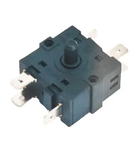 AC 250V 16(18)A 2pin 3pin 5pin rotary switch