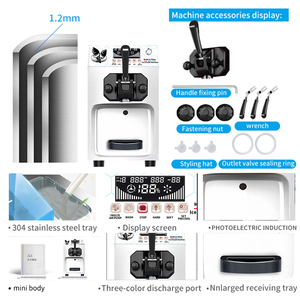 MK-S8 rất phổ biến bảng Top mô hình với mềm phục vụ máy làm kem 5 lít dễ dàng hoạt động - Product Image 4