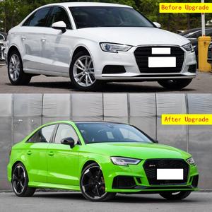 Ventes d'usine 2017-2020 <span class=keywords><strong>Audi</strong></span> A3 <span class=keywords><strong>RS3</strong></span> Kits de carrosserie de style amélioré Nouveaux phares de condition Pare-chocs avant Feux arrière Kits de carrosserie de calandre - Product Image 2