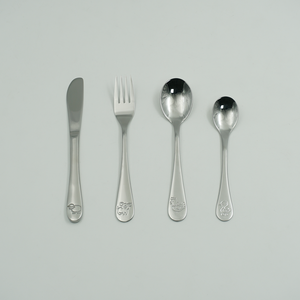 Tốt nhất bán thép không gỉ trẻ em thiết lập dao kéo thép không gỉ muỗng nĩa dao cho trẻ em trẻ em - Product Image 1