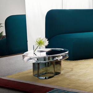 Green Flower Glass Side <span class=keywords><strong>Table</strong></span> <span class=keywords><strong>Set</strong></span> Terraço Varanda Mobiliário colorido de lazer 55cm 38cm Cafe Shop Tea Coffee <span class=keywords><strong>Table</strong></span> 2pcs Combo <span class=keywords><strong>Set</strong></span> - Product Image 5
