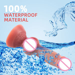 Dildo a forma speciale ventosa Dick lesbiche giocattolo del sesso simulazione pene masturbazione femminile - Product Image 4