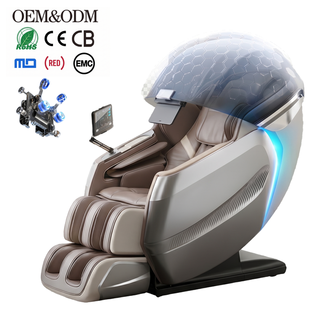 2026 Sonic High-End RENOVACARE 4D Massage Chair Dual SL Track Full Body Relax Zero Gravity Space Cabin Kneading Shiatsu Heated