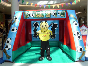 Nouvel arrivage de carnaval, mini pénalité de plein air, <span class=keywords><strong>jeu</strong></span> de tir de football, table humaine gonflable, jeux de football pour enfants et adultes - Product Image 3