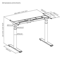 Bureau de travail à domicile, mobilier moderne ergonomique en bois, bureau debout réglable en hauteur, bureau d'ordinateur électrique à double moteur