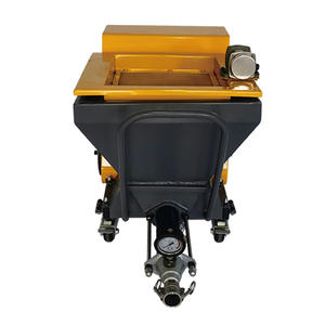 Máquina pulverizadora de revestimiento de yeso, <span class=keywords><strong>mortero</strong></span>, cemento y pintura de piedra real con bomba y motor, bajo costo de mantenimiento, 86 kg - Product Image 3