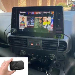 في لوحة الفيديو حل USB دونغل لمرسيدس W213 أودي بيجو هيونداي هوندا بايونير هارفارد OEM CarPlay بالنيابة صندوق أندرويد