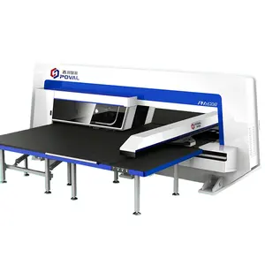 Máquina automática de punzonado CNC para hacer caja eléctrica y bandeja de cable barra