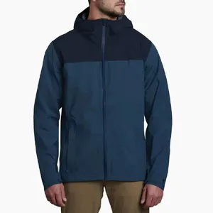 PVC Golf Soft Shell Hunting Winter thick Polyester Reflective Winter Sports Packable Waterproof Jacket