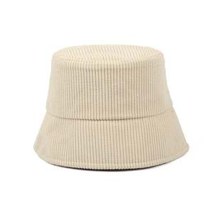 Casquette de pêcheur unisexe pour adultes en gros, chapeau seau en velours côtelé - Product Image 4