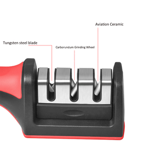 Bộ mài dao gốm 3 giai đoạn, 6 inch, chuyên dụng cho săn bắn, cắm trại, làm thịt, đầu bếp, nhà bếp, bán chạy nhất - Product Image 5