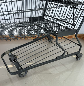 Chariot d'épicerie de style américain 568W avec 2 sièges pour enfants Chariot d'épicerie de grande taille 230L 568W Chariots d'épicerie - Product Image 6