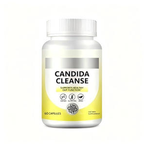 Cápsulas Candida Cleanse 60 Unidades, Apoyo para la Salud Intestinal, Sin GMO, Sin Gluten, OEM ODM, Suplemento Dietético - Product Image 1