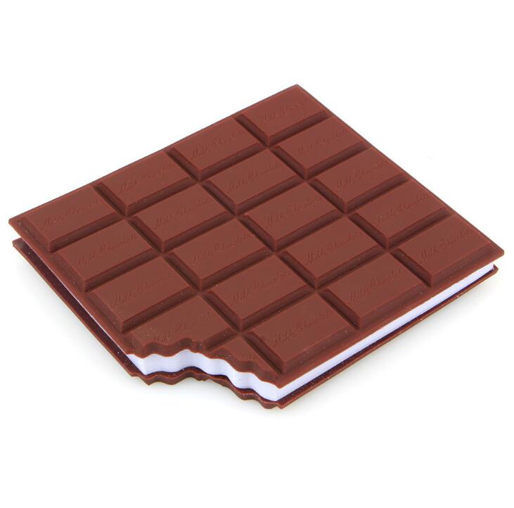 FUNWOOD GQC Chocolate Shape Like Memo Pad Flip Book, Ideal Promotional Gift