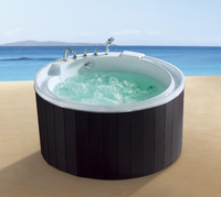 Grand bain à remous extérieur rond gonflable pour spa