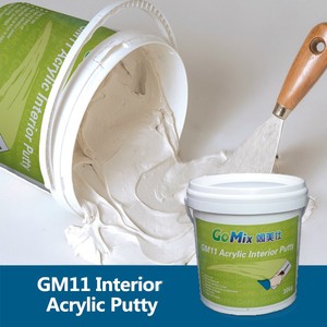 Enduit acrylique pour le nivellement et la décoration des murs Prêt à l'emploi Pâte à mastic Plâtre - Product Image 2