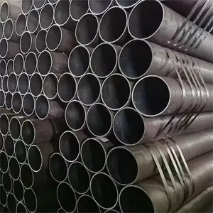 Tubo de acero sin costura laminado en caliente, tubo de acero cubierto de alambre, tubo de precisión sin costura de diámetro pequeño, tubo de acero de ingeniería