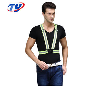 ملابس عاكسة عالية الجودة من الاتحاد الأوروبي والأصفر قابلة للتعديل من القطن الآمن Hi Vis - Product Image 2