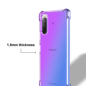 Pour <span class=keywords><strong>Sony</strong></span> <span class=keywords><strong>Xperia</strong></span> 5 10 IV I II III housse de téléphone de luxe dégradé coloré antichoc Flexible sacs de téléphone portable - Product Image 4