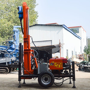Hot Selling 160M Goed Boren Mobiele Waterboring <span class=keywords><strong>Machine</strong></span> Boorgat Boormachine - Product Image 5
