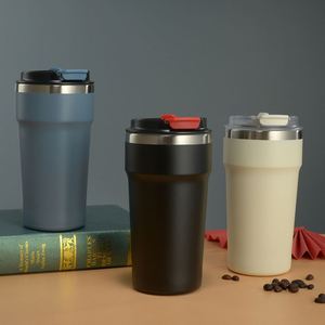 Portable Unisex Stainless Steel Vacuum Thermos <b>Mug</b> With Double Wall Leak-Proof Design for Travel Camping & Car Use - Product Image 4