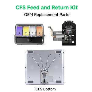 Creality Cfs Bottom <b>Bracket</b> Kit <b>Plastic</b> 0.35A 24V L11 Brushless Motor 3D Printer Accessory - Product Image 2