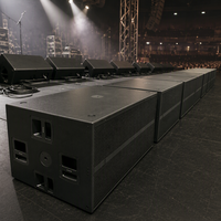 Subwoofer actif/passif double 18 pouces Sub 8006-AS, aimant néodyme, basses puissantes, système sonore professionnel pour grandes scènes