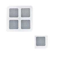 Kit de réparation d'écran de fenêtre adhésif résistant à l'eau, ruban adhésif pour les déchirures des fenêtres et des portes, couvrant les trous, réparation de filet, patch de réparation